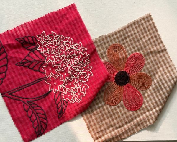 Embroidered