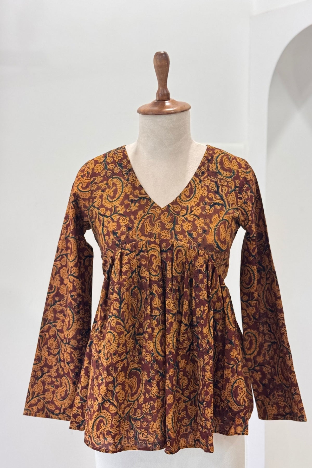 Autumn Kalamkari Top