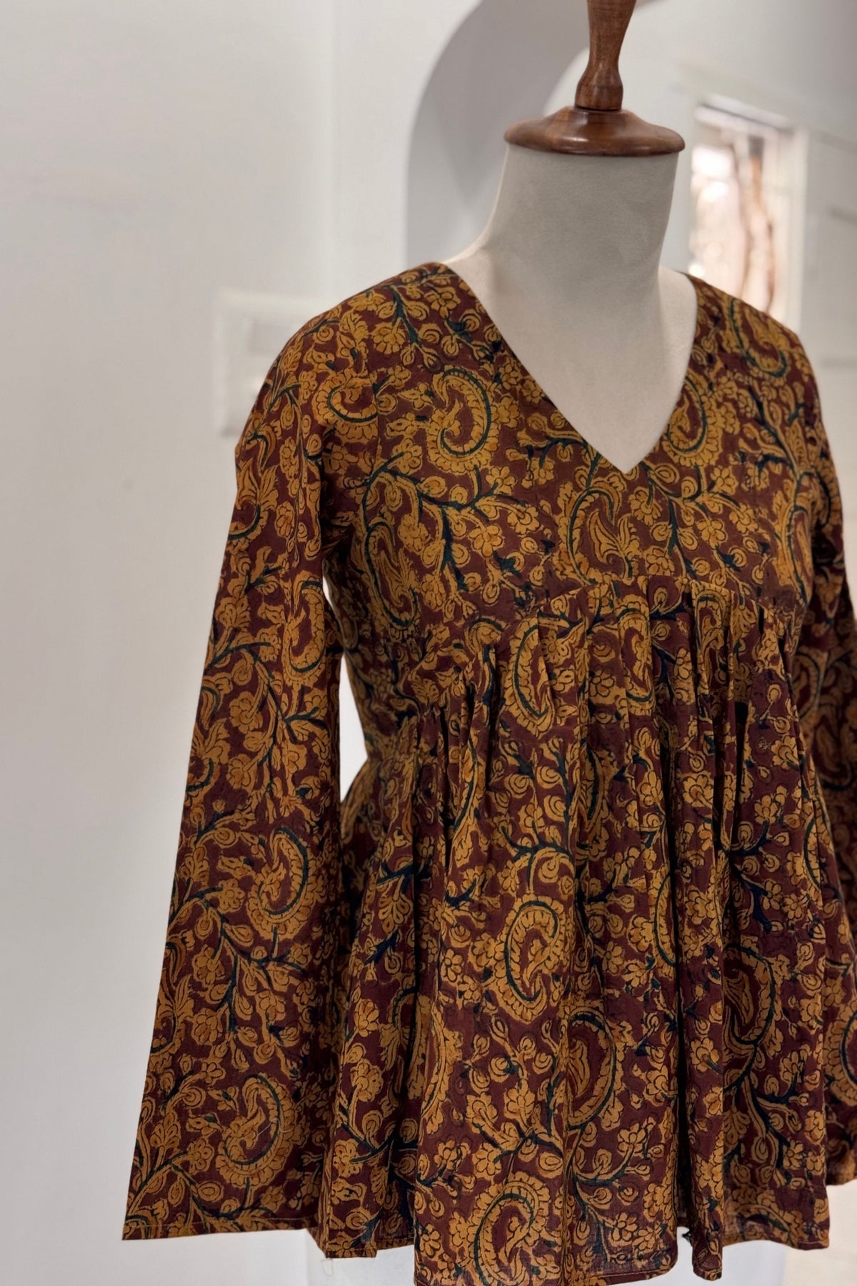 Autumn Kalamkari Top
