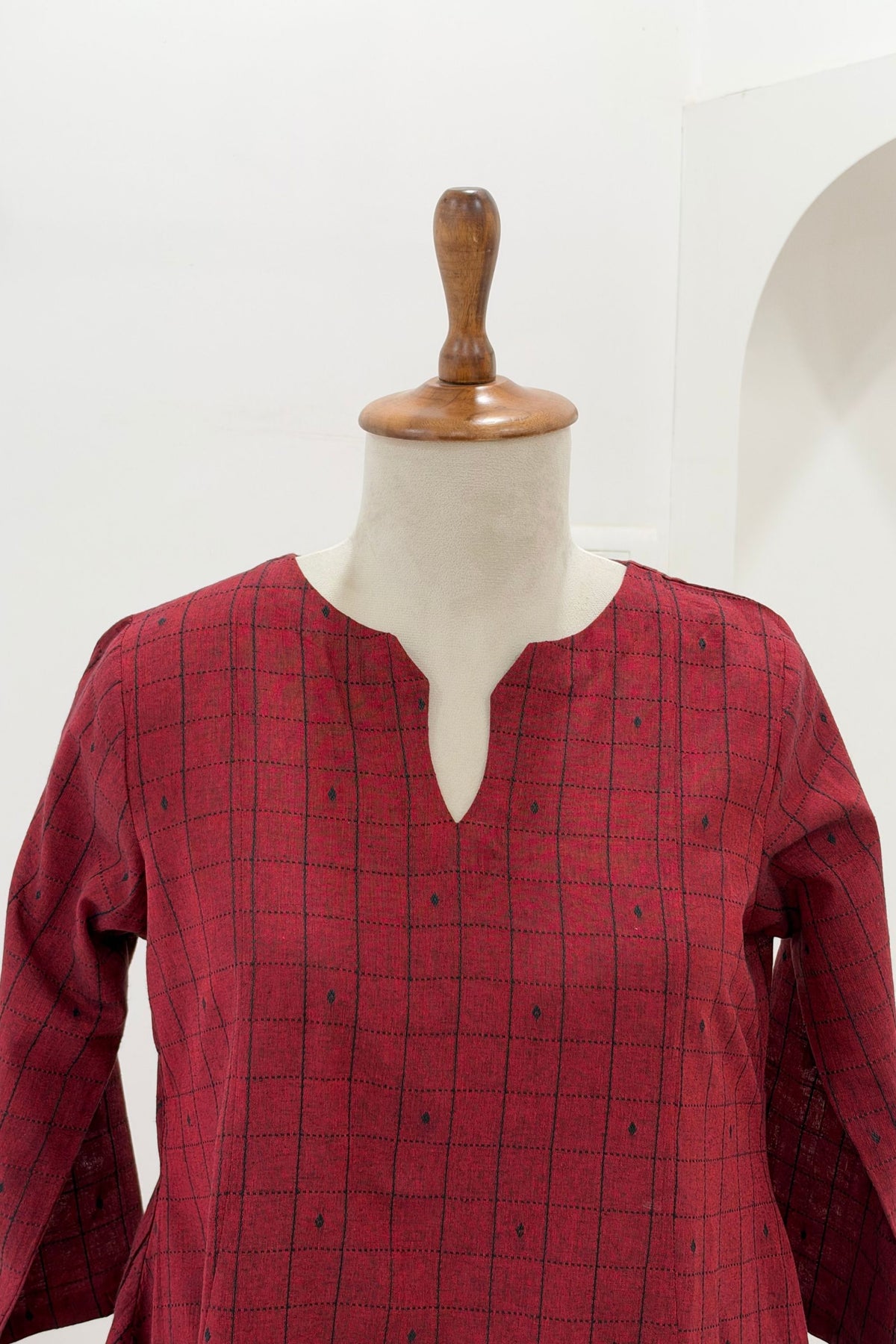 Crimson Kurta Set
