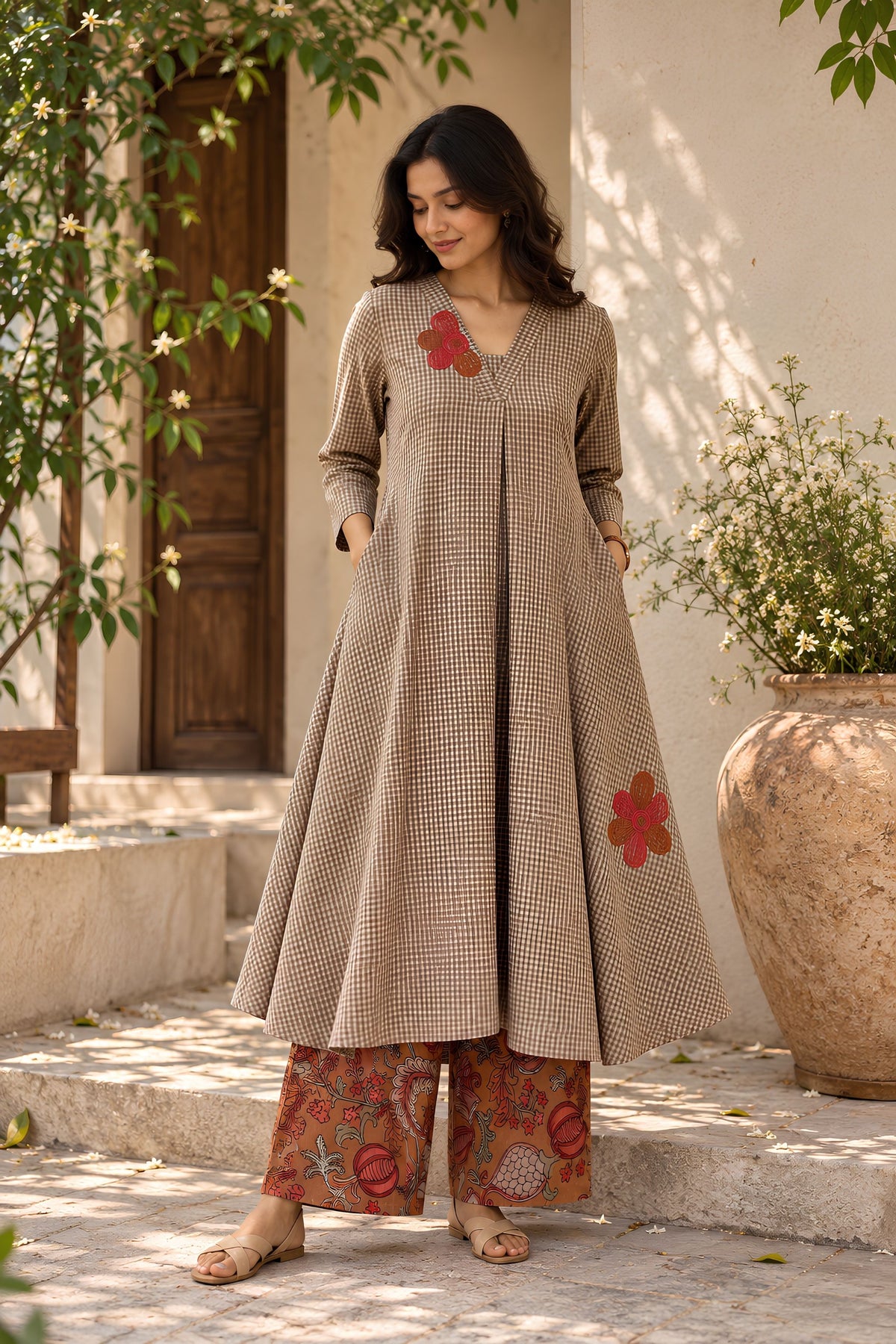Earth & Amber Kurta Set