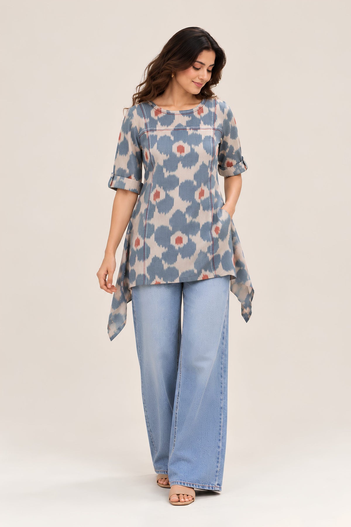Meadow Ikat Top