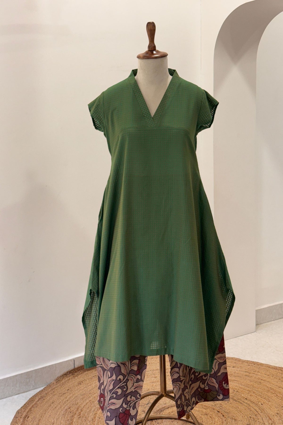 Sagewood Cotton Kurta Set
