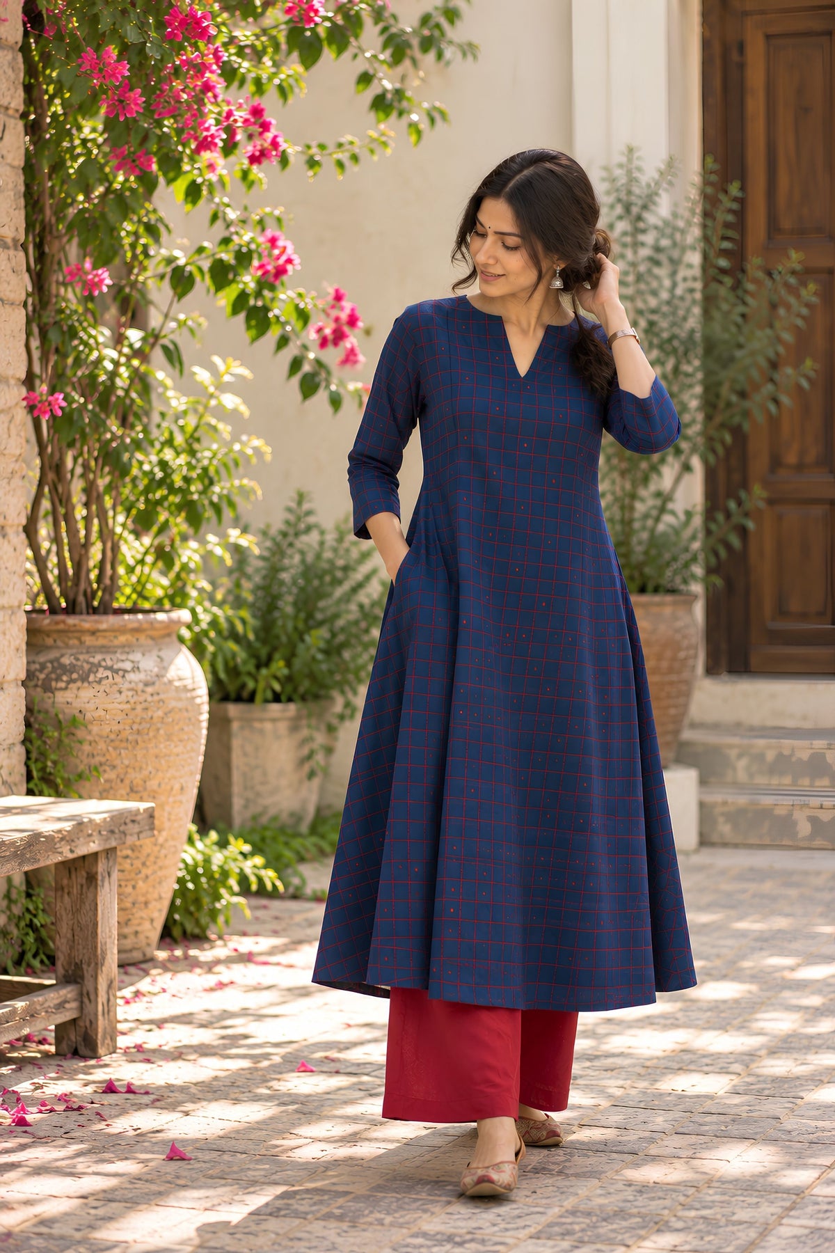 Scarlet Kurta set